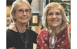Maria Derkacz, a retired visual arts teacher visiting from Winnipeg and Olya Moscicky of Aylmer attended the event in support of Ukraine and the diaspora community. Their participation underscored the far-reaching connections that unite Ukrainians across Canada. It also reflected the role of community members, both local and national, in sustaining cultural traditions through presence, education and solidarity. Photo: Tashi Farmilo