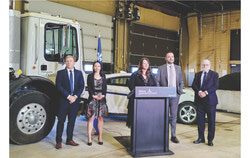 Photo: Quebec has completed a province-wide courthouse security upgrade program with the installation of walk-through metal detectors at the Gatineau courthouse, says Mathieu Lévesque, MNA for Chapleau and deputy government house leader. This photo was published in the Aylmer Bulletin along with an article about road investment. Photo: Tashi Farmilo, Aylmer Bulletin archives