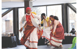 Performers showcasing traditional dances during the 2025 Afro-Excellence fair. Credit: Courtesy


