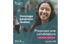 Hommage bénévolat-Québec. Photo: Facebook page of the Ministry of Employment and Social Solidarity